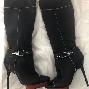 Badgley Mischka Leather Boots